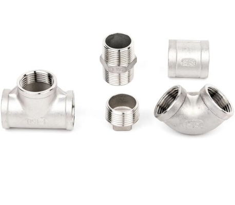 1/2 inci Ss304 3000 # Stainless Steel Forged Fittings Npt Threaded Socket Weld