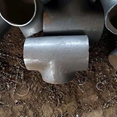 304 Menemukan Las Sama Tee Stainless Steel Astm B16.9 Pipe Fitting