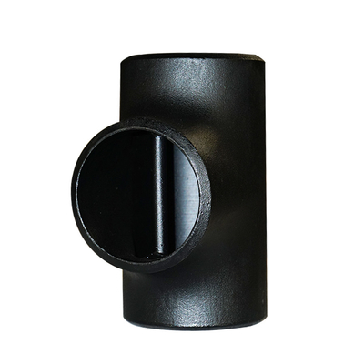 Sch40 Smls Equal Tee Carbon Steel Butt Weld Pipe Fitting 24 inci