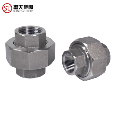 Dn40 3000 # Socket Weld Threaded Stainless Steel Union Coupling