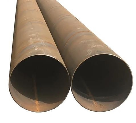 Ss400 Spiral Welded Pipe Round Hollow Bagian 20mm Dia