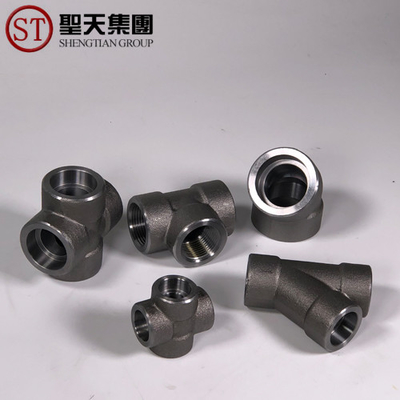 Asme B16.11 Steel Weld Pipe Fittings Ss304 2000 # Threaded Forged