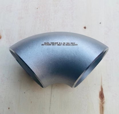 Butt Welding Stainless Steel SCH100 Pemasangan Pipa Elbow 45 60 90 Derajat Seamlesss